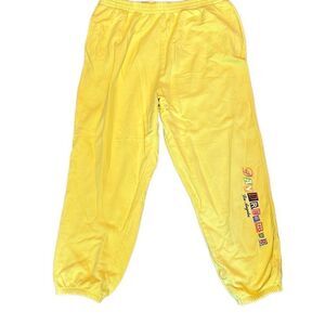 NWT Daydreamer SIGNATURE Jogger Sweatpants in citron yellow size 2xl